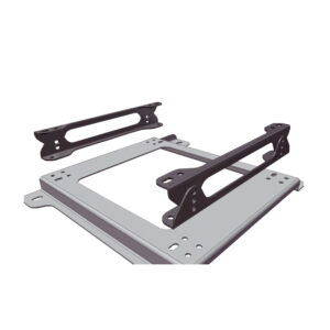 OMP seat bracket spacer kit, pair, 50mm 62mm or 75mm rise