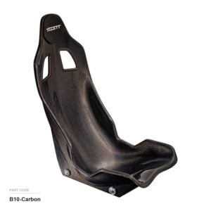 Tillett B10 Seat, part B10-Carbon, front three quarter