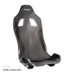 Tillett B10 XL GRP Race Car Seat, part B10XL-Carbon-48.5, front three quarter