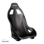 Tillett B6 Carbon/GRP Race Car Seat, part B6-40C/GRP, front three quarter