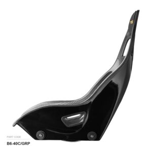 Tillett B6 Carbon/GRP Race Car Seat, part B6-40C/GRP, side profile