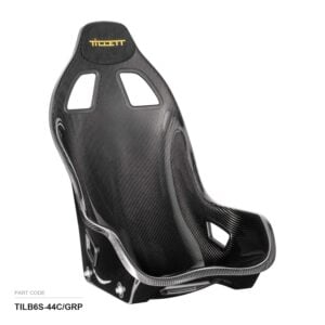 Tillett B6 Screamer Carbon/GRP FIA Race Car Seat, part TILB6S-44C/GRP, front three quarter