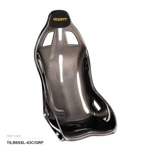 Tillett B6 XL Screamer Carbon/GRP FIA Race Car Seat, part TILB6SXL-43C/GRP, front three quarter