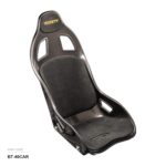Tillett B7 Carbon Epoxy FIA Race Car Seat, part B7-40CAR, fitted with cushion panels