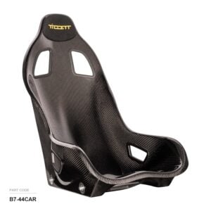 Tillett B7 XL Carbon Epoxy FIA Race Car Seat, part B7-44CAR, front three quarter