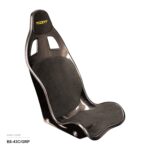 Tillett B8 Carbon/GRP Race Car Seat, part B8-43C/GRP, front, fitted with cushion panels