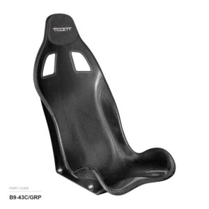 Tillett B9 Carbon Race Car Seat, part B9-43C/GRP, front three quarter