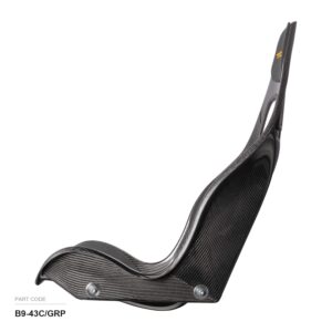 Tillett B9 Carbon Race Car Seat, part B9-43C/GRP, side profile