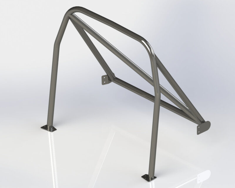 Custom Cages Audi A3 MK2 Rear Half Track & Show Roll Cage - DIY CDS Kit