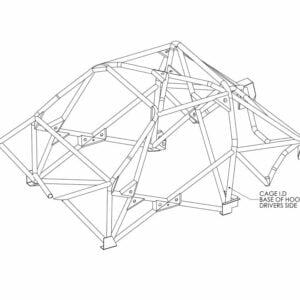 Custom Cages BMW E30 25CrMo4 Multipoint Historic Roll Cage Kit