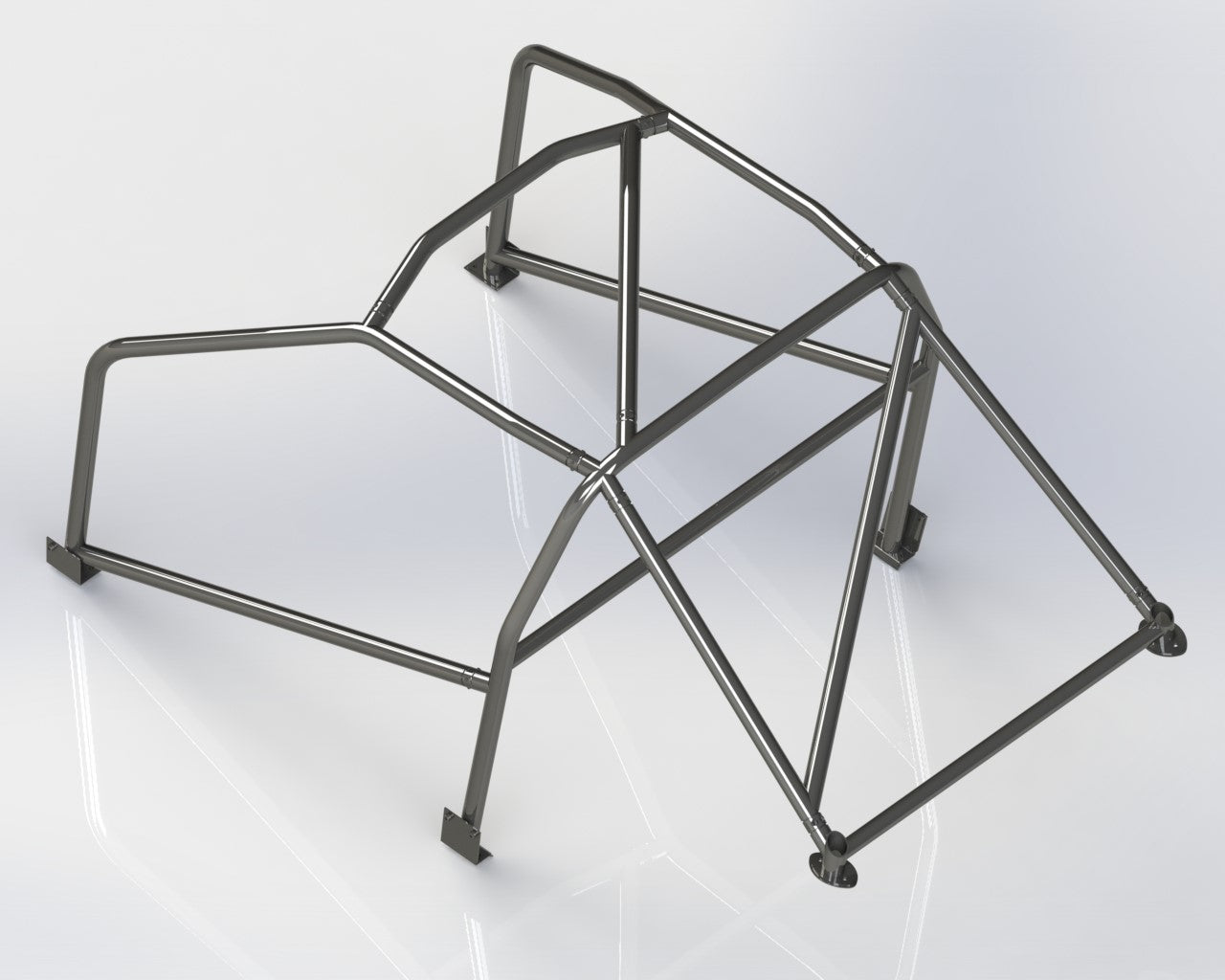 Custom Cages BMW E36 2dr Bolt-In CDS Roll Cage - 'Starter' Kit image 2