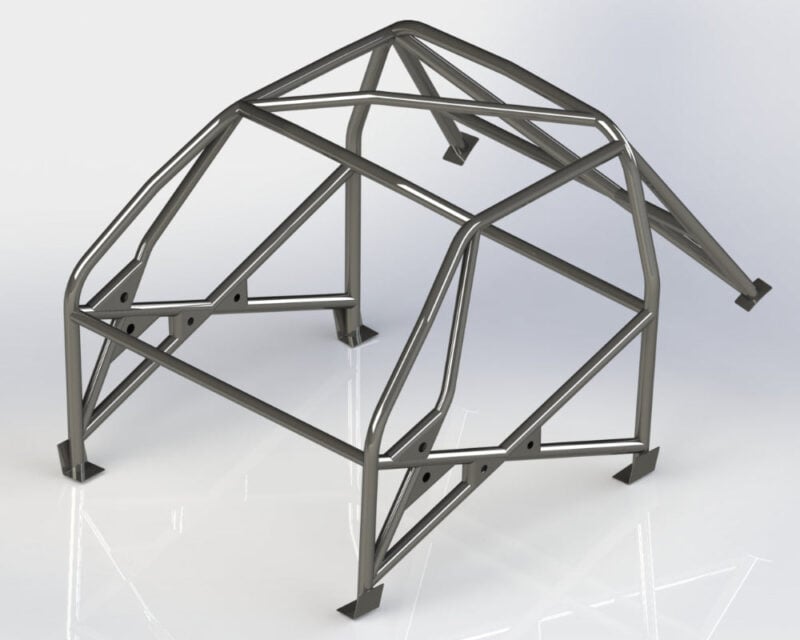 Custom Cages Citroen C2 6 point National Spec CDS Roll Cage Kit