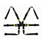 Corbeau Ultima Pro 6 Point FIA Racing Harness F2026 - Black - CORBEAU-F2026 | GSM Performance
