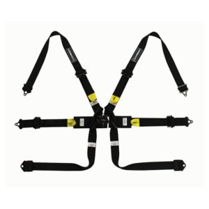 Corbeau Ultima Pro 6 Point FIA Racing Harness F2026 - Black - CORBEAU-F2026 | GSM Performance