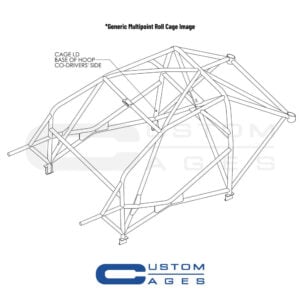 Custom Cages Ford Escort Cosworth WRC Spec Multipoint T45 Roll Cage Kit