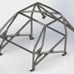 Custom Cages Ford Fiesta Mk1 and Mk2 6 point National Spec CDS Roll Cage Kit