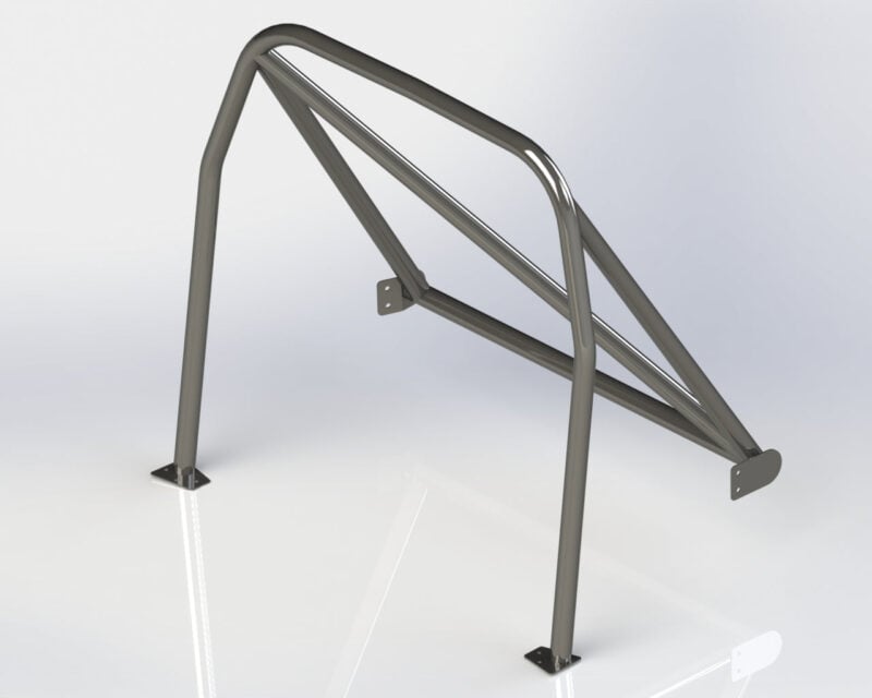 Custom Cages Ford Fiesta MK2 Rear Half Track & Show Roll Cage - DIY CDS Kit