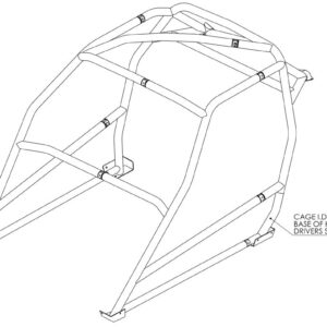 Custom Cages Lotus Elite Historic T45 Roll Cage Kit
