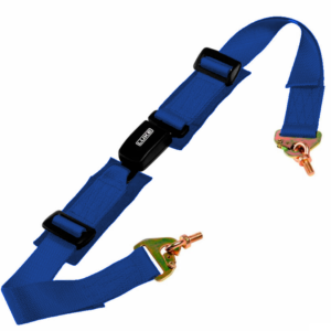 Luke GMax 2 Point Historic Vintage Lap Belt - Blue - GM2 | GSM Performance