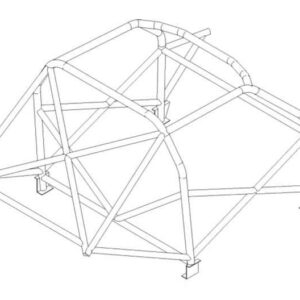 Custom Cages Mitsubishi Colt (91-02) CJ0 Multipoint CDS Roll Cage Kit