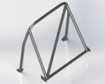 Custom Cages Mazda MX-5 NC Rear Half Track & Show Roll Cage - DIY CDS Kit image 2