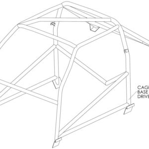 Custom Cages Opel Kadett Multipoint CDS Roll Cage Kit