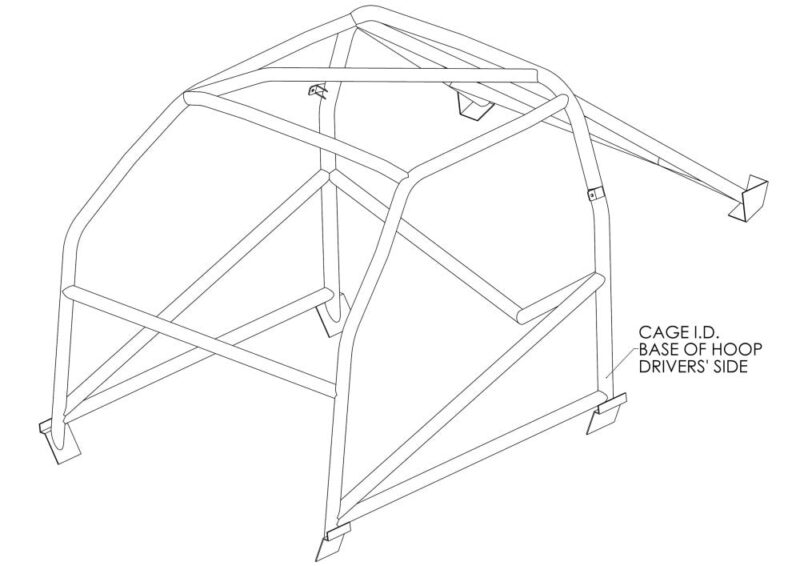 Custom Cages Opel Kadett Multipoint CDS Roll Cage Kit