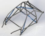 Custom Cages Opel Manta B Multipoint T45 Roll Cage Kit