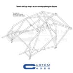 Custom Cages Renault 5 Maxi Turbo Multipoint T45 Roll Cage Kit