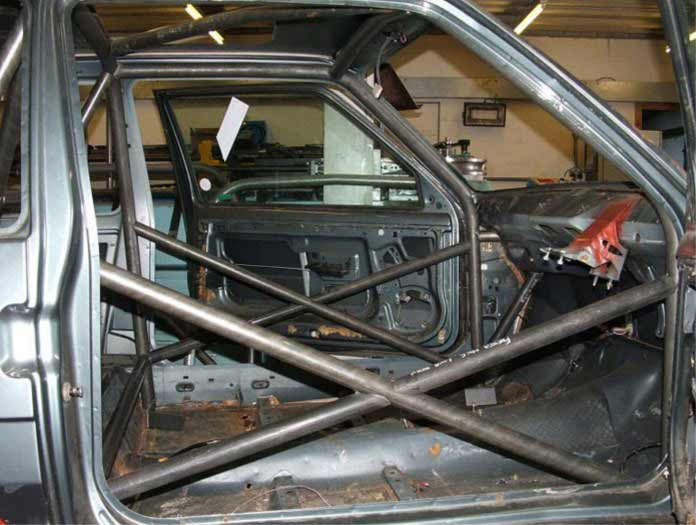Custom Cages Renault 5 Turbo 80-84 Multipoint T45 Roll Cage Kit image 3