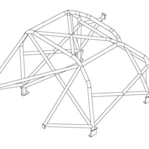 Custom Cages Suzuki Swift MK1 '89-'94 Multipoint CDS Roll Cage Kit