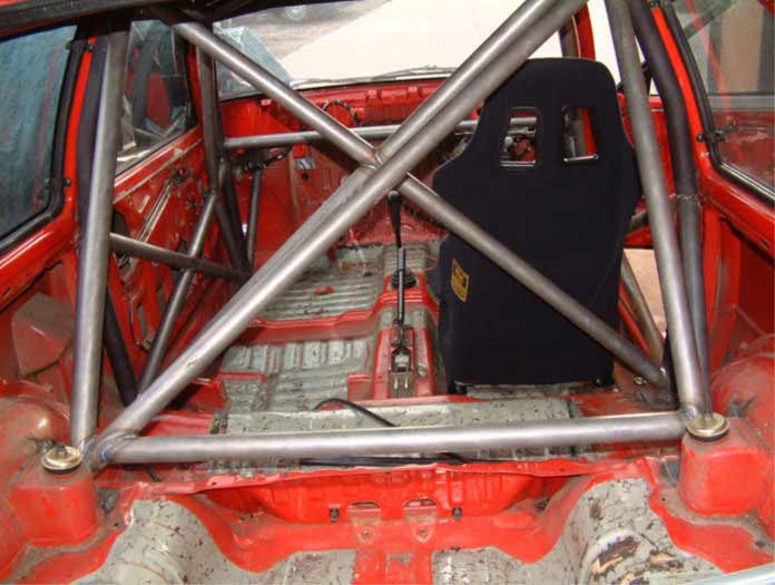 Custom Cages Suzuki Swift MK1 '89-'94 Multipoint T45 Roll Cage Kit image 2