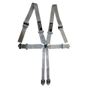 Safety Devices 3″/3″ 6 Point Lightweight FIA Harness - Silver - SDIHRNM1 | GSM Performance