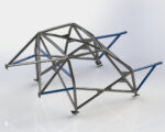 Custom Cages Talbot Sunbeam (Modified Turrets) Multipoint T45 Roll Cage Kit image 2