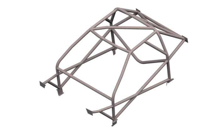 Custom Cages Toyota Corolla AE86 >97 Multipoint CDS Roll Cage Kit