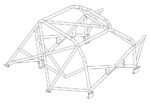 Custom Cages Toyota Starlet EP82 Multipoint T45 Roll Cage Kit
