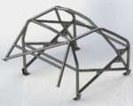 Custom Cages Toyota Starlet KP60 6 point National Spec CDS Roll Cage Kit image 2