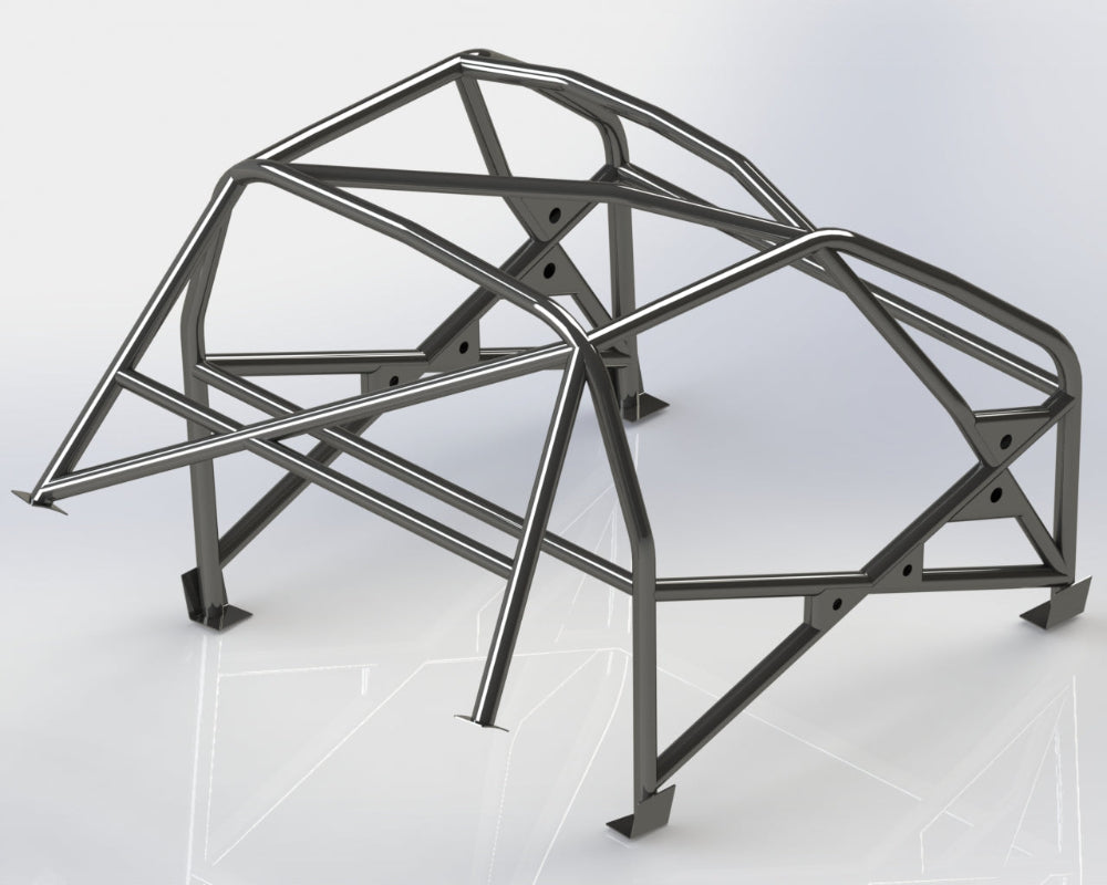 Custom Cages Toyota Starlet KP60 6 point National Spec CDS Roll Cage Kit image 2