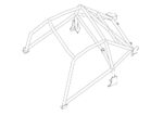 Custom Cages Toyota Supra MK4 Multipoint T45 Roll Cage Kit