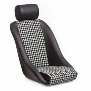 Cobra Classic Houndstooth Bucket Seat With Headrest - GSM Performance