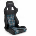 Corbeau Boss Evo 2 Tartan Edition Reclining Sport Seat - Pair with Earl Of St Andrews tartan - GSM Performance