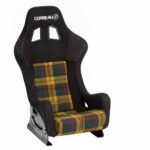 Corbeau Pro Series System 1 XL Tartan Edition FIA Bucket Seat with MacMillan Old Modern tartan - GSM Performance