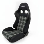 Corbeau PSR Tartan Edition Reclining Sport Seat - Pair with MacKenzie Dress Modern tartan - GSM Performance