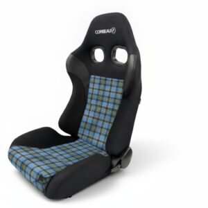 Corbeau PSR Tartan Edition Reclining Sport Seat - Pair with Weir Ancient tartan - GSM Performance