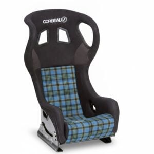 Corbeau Revolution System 1 XL Tartan Edition FIA Bucket Seat with Weir Ancient tartan - GSM Performance