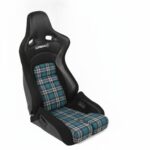 Corbeau RRB Tartan Edition Reclining Sport Seat - Pair with Earl Of St Andrews tartan - GSM Performance