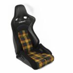Corbeau RRB Tartan Edition Reclining Sport Seat - Pair with MacMillan Old Modern tartan - GSM Performance