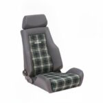 Cobra Le Mans Tartan Edition Reclining Sport Seat with Mackenzie Dress Modern tartan centre panel, part Le Mans-Tartan-MacKenzie-Dress-Modern - GSM Performance