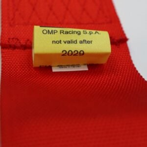 OMP 801 4 Point Saloon Harness - Red - DA0-0801-B01-061 - 2024 Dated - SportSeats4u (1)