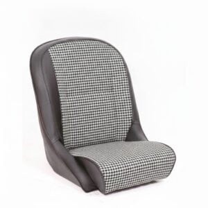 Cobra Roadster XL Houndstooth Bucket Seat - GSM Performance